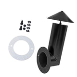 Maxbell Grill Smoke Stack Chimney Black High Reliability Repair Parts Sturdy