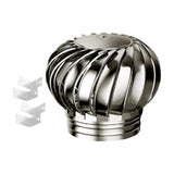 Maxbell Non Power Roof Ventilator Weatherproof Rotating Roof Vent for Houses Chimney