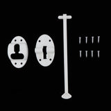 Maxbell 5pc T Style C-Clip Entry Door Catch Latch Holder for RV Camper Cargo Trailer