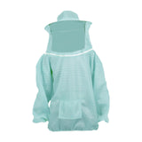 Maxbell Beekeeping Suit with Hood for Men Women Protection Breathable Beekeeper Suit Light Blue