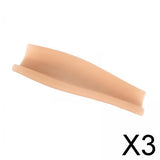 Maxbell 3xRealistic Silicone Beautiful Leg Wearable Leg Enhance Shaper for Thin Legs S 150g