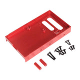 Maxbell RC Car Fixed Warehouse Beam RC Fixed Warehouse Tailboard 1:12 for MN99S MN98 Red