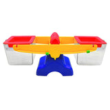 Maxbell Kids Scale Learning Tool Multipurpose Double Pans for Length Height Capacity blue