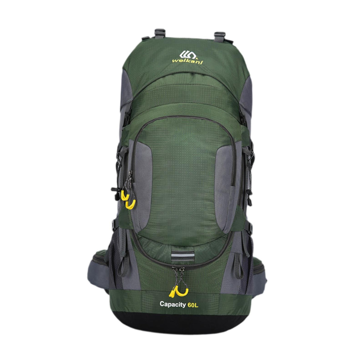Maxbell Rock Climbing Backpack Back Pack Hiking Rucksack for Running Camping Hunting green