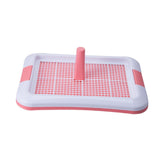 Portable Dog Potty Tray Training Mat Keep Floors Clean Pee Training Tray S Red White - Aladdin Shoppers