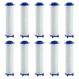 Maxbell 10x Shower Filter Replacement Cartridge Shower Head Replacement for Bathroom 6cmx2.4cm