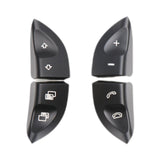Maxbell Steering Wheel Control Switch Button Kit 2208210679 for Mercedes-benz Black