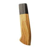 Maxbell Japanese Chef Knife Handle Smooth Knife Repair Handle Wooden DIY Replacement Wood