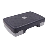 Maxbell Aerobic Exercise Step Fitness Equipment for Women Men Indoor Cardio Strength Gray Black