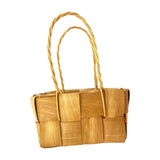 Maxbell Maxbell Rattan Woven Basket Party Favors Rattan Flower Basket for Garden Beach Decor