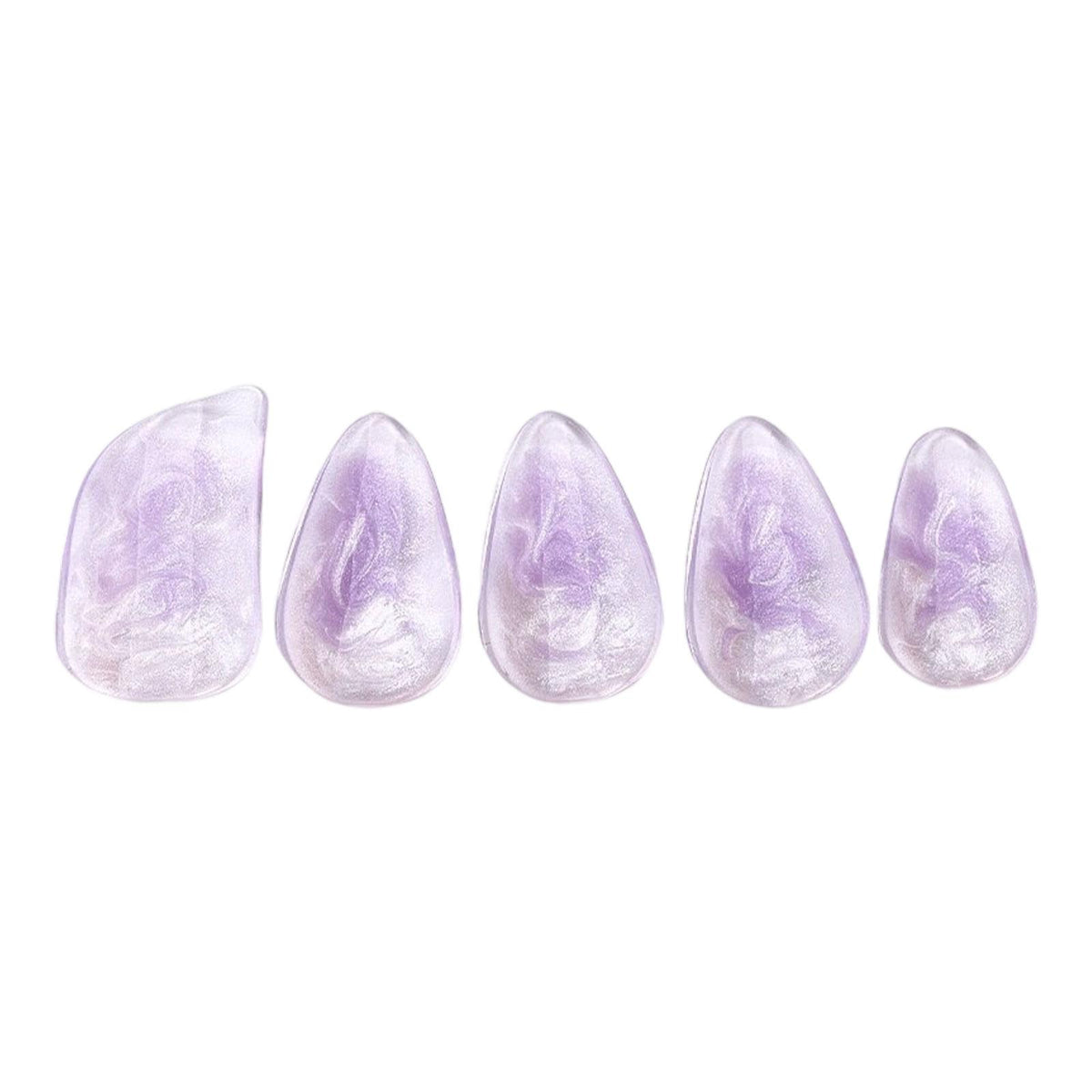 Maxbell Pipa Nails Pianist for Musical String Instruments for Professionals Learning Purple M