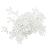 Maxbell 200 pcs Leaf Charms Pendants Fit DIY Earring Hair Accessory Golden& Platinum