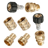 Maxbell Maxbell 8pcs Pressure Washer Adapter Set, Quick Connect Kit, M22 to 3/8'' Quick Connect, 3/4" to Quick Release