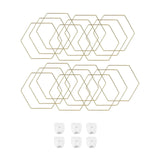 Maxbell 18 Pieces Chain Trellis for Climbing Plants Potted Plants Plant Vine Support