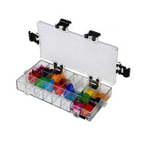Maxbell 1 Pcs Portable & Durable Watercolor Palette Box Airtight with 24 Deep Wells for Watercolor, Gouache, Acrylic and Oil Paint - Aladdin Shoppers