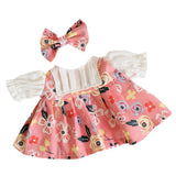 Maxbell 20cm Doll Clothes Fashion Comfortable DIY Dress up Photo Props Doll Clothing pink