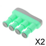 Maxbell 2xPiano Guitar Finger Exerciser, Hand Strengthener Trainer Tension Exerciser Green