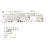 Maxbell PBT Keycaps 132 Keys Xda Height Easy Installation Cute English Keyboard Caps