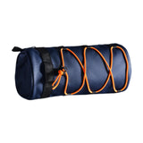 Maxbell Bike Handlebar Bag Oxford Cloth Portable Front Bag for Outdoor Hiking Travel Dark Blue