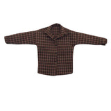 Maxbell 1/6 Scale Male Plaid Shirt Clothing for 12" Action Figure Brown Beige