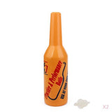 Maxbell Colorful Bartender Practice Barmen Flair Bar Pub Cocktail Shaker Orange 2pcs