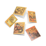 Maxbell 5 Pieces 1/12 Dollhouse Miniature Page-turning Books Room Bookshelf Decor