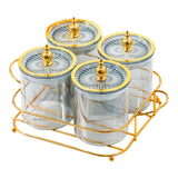 Maxbell Dried Fruit Tray Dustproof Sealed Container for Dining Room Home Living Room grey