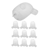 Maxbell 10x Inflateble Buttock Models Convenient PVC Diaper Display Stands for Store Clear