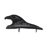 Maxbell Motorcycle Front Fender Ornament Mudguard Decorative Craft Eagle Head Statue Black