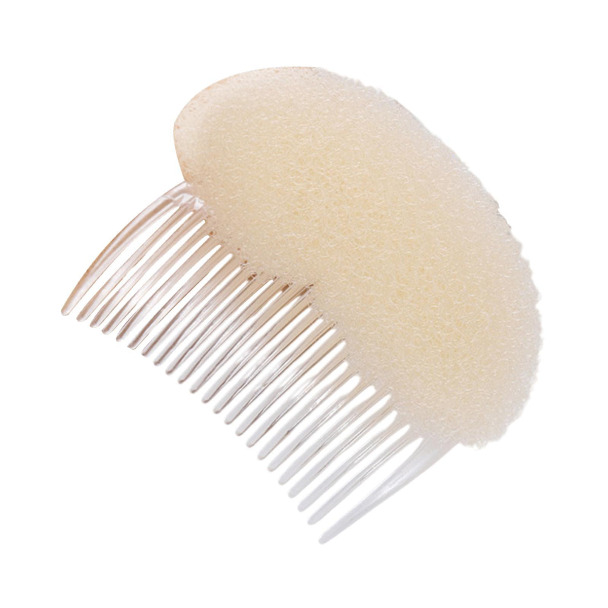 Maxbell Hair Volume Bump Inserts Portable Hair Volumizing Clip for Volumizing Barber S White