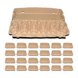 Maxbell 25Pcs Egg Cartons for Chicken Eggs Egg Tray Holders for Home Kitchen Camping