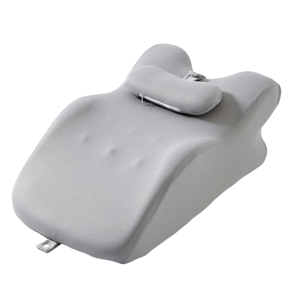 Maxbell Back Pillow Wedge for Bed Memory Foam Versatile for Home Living Room Leaning Light Grey