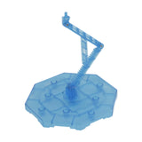 Maxbell Action Figure Base Angle Height Adjustable Self Assembly for 1/100 RG Blue