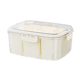 Maxbell Portable Food Serving Tray with Lid Good Sealing for Camping Multifunctional Style B