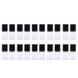 Maxbell Maxbell 20 Pieces Empty Glass Roll On Bottles for Essential Oil Perfume 1ML Clear