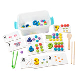Maxbell Color Sorting Toys Fine Motor Skill Toy Party Toy Math Counting Toy for Kids