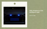 Solar Warning Light, light-emitting diode Blinker, Car Front Grille, Waterproof Multicolor other