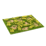 Maxbell Miniature Grass Model Train Model Grass for Micro Landscape DIY Architecture Yellow