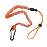 Maxbell Retractable Tool Lanyard Safe Tool Leash for Indoor Construction Hiking Orange