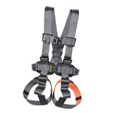 Maxbell Full Body Harness Thicken Construction Harness for Rescue Outdoor Rappelling L Orange