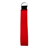 Maxbell 2Pcs Neoprene Wristlet Keychain Wrist Strap Band Key Holder Split Ring