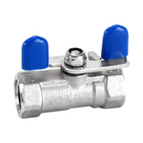 Maxbell Water Shut Off Valve for Water Treatment Aquaculture Cold Water Supply Lines 6.35mm