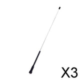 Maxbell 3xSMA-Female Telescopic Antenna For BaoFeng BF-888S 777S BF-666S UV5R