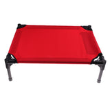 Maxbell Maxbell Waterproof Elevated Pet Bed Dog Camping Beach Hammock In/Outdoor Cot Red
