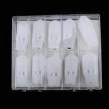 Maxbell Maxbell 10pcs/set Gel Nail Polish Remover Clips Cover Soak Off Clip Cleaner Tools Hands