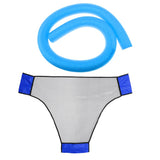 Maxbell Swimming Noodle Floating Pool Chair Net Beach Pool Swim Seat Water Toys Blue