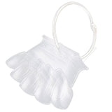 Maxbell Maxbell 10x Nail Art Tips Display Board Practice Tool with Metal Ring Holder Natural