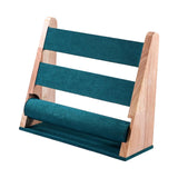 Maxbell Jewelry Display Stand 3 Layers with Base for Hair Band Earring Women Girl