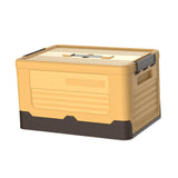 Maxbell Storage Box Organization Saving Space Easy Use for Food Underwear Toys Yellow M