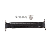 Vintage Style Guitar AMP Amplifier Leather Handle with White Stitching and Screws #4, Pack of 1 - Aladdin Shoppers